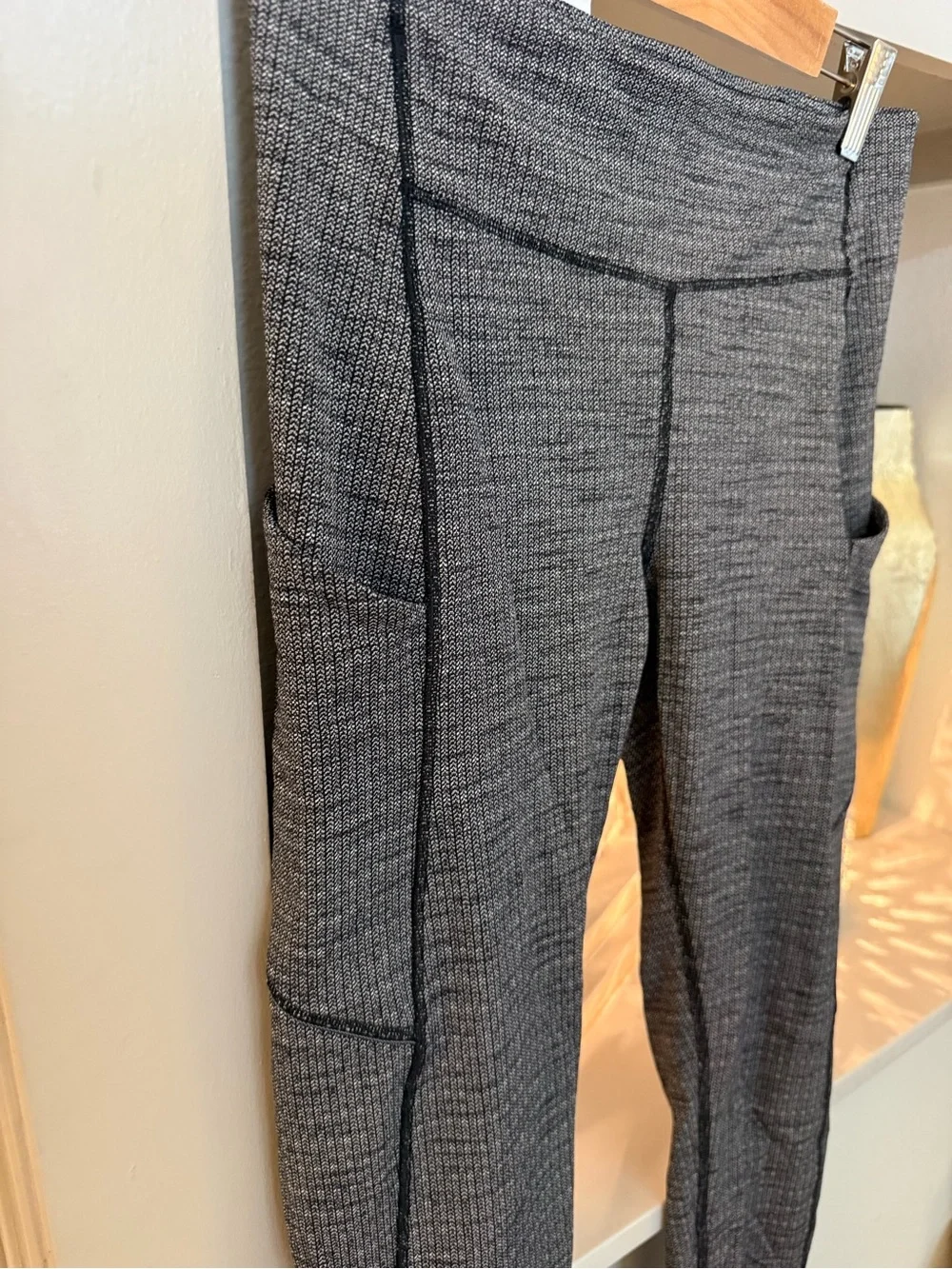 lululemon athletica Charcoal Heather High-Rise Leggings